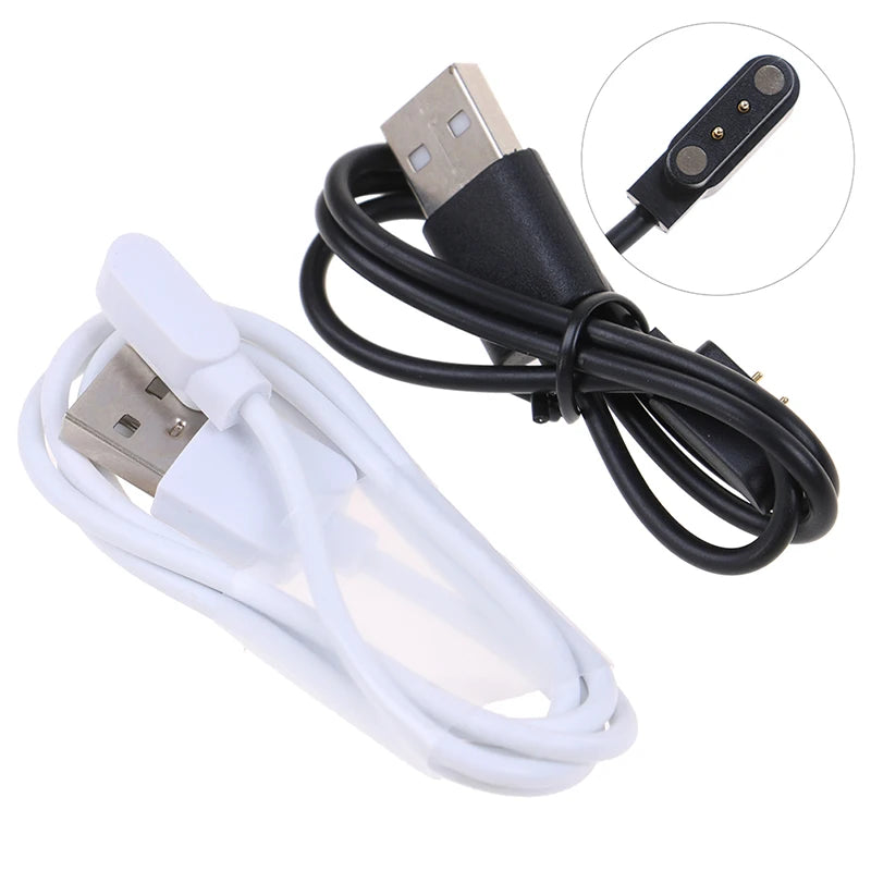 Universal Magnetic 2 Pin 4mm Spacing Wristbands Charge Cable For Smart Watch Merch Eternally