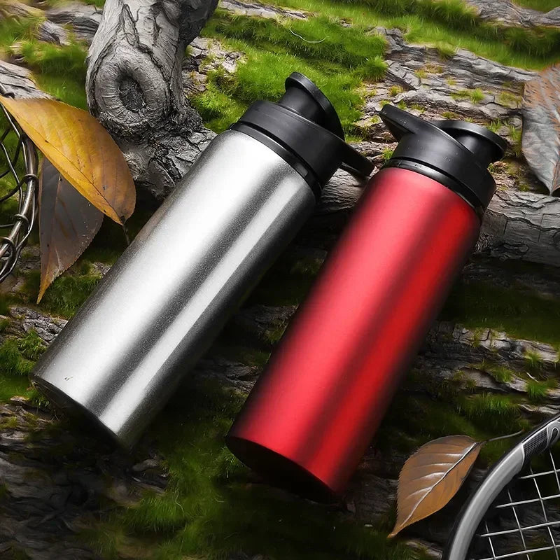 Metal Portable Water Bottle Leakproof Reusable Outdoor Sports Cup for Cycling Hiking Gym Halloween Gift Christmas Gift Travel Merch Eternally