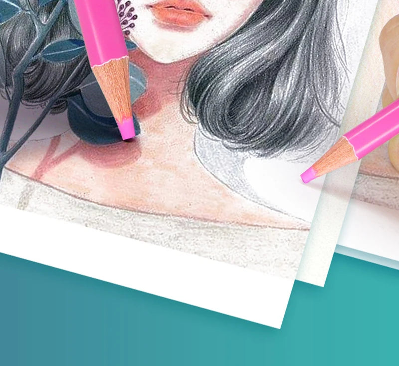 48/72/120/160/180 Colors Pencils Set Watercolor Pencils Professional Oil Wood Soft Pencil For School Drawing Sketch Art Supplies Merch Eternally