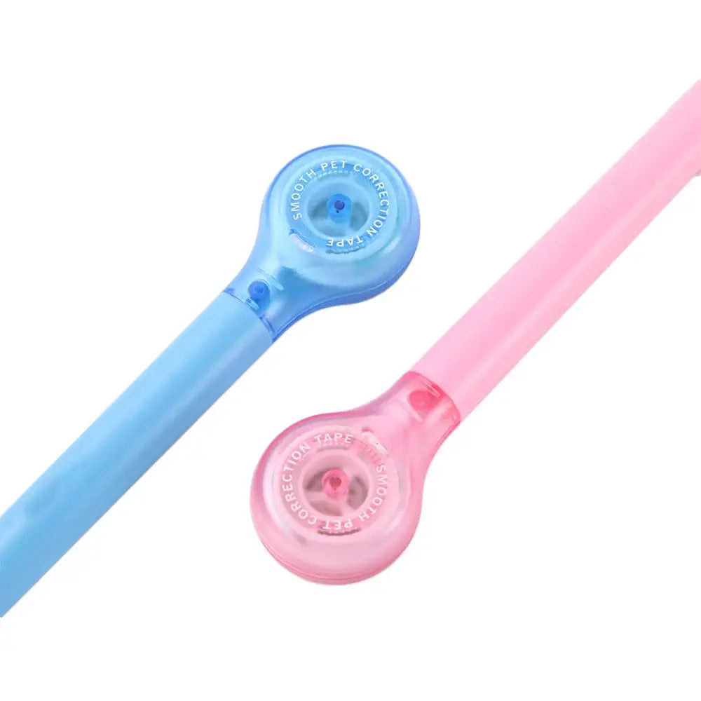 Colorful Correction Tape Creative Design Corrector of Pen Shape Comfortable Holding Kawaii Stationery School Supplies 5mm*6m Merch Eternally