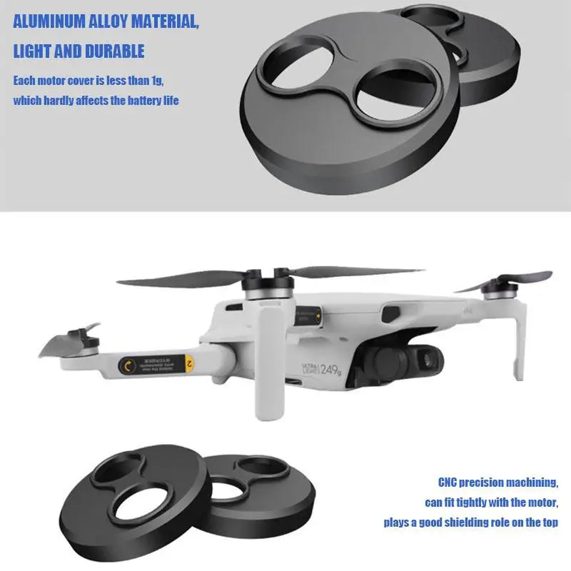 Drone Motor Cover for DJI Mini 4 PRO/Mini 3 PRO/Mini3/Mavic Mini Engine Protector Guard Cap Dustproof Waterproof Protection Cap Merch Eternally