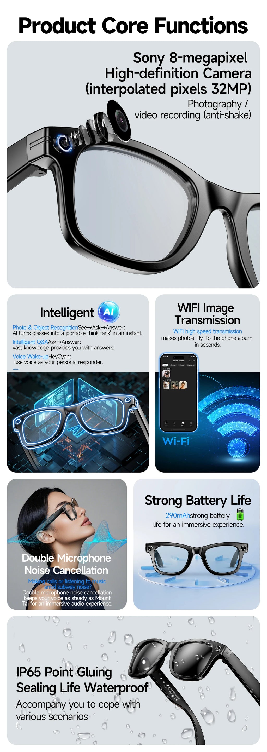 AI Smart Glasses Merch Eternally