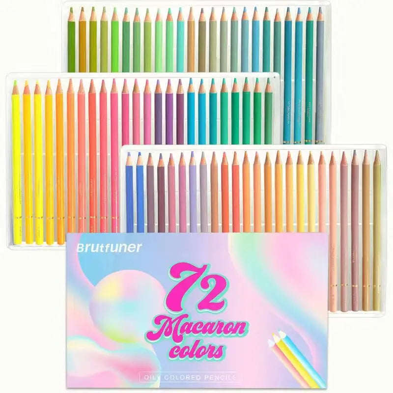 48/72/120/160/180 Colors Pencils Set Watercolor Pencils Professional Oil Wood Soft Pencil For School Drawing Sketch Art Supplies Merch Eternally