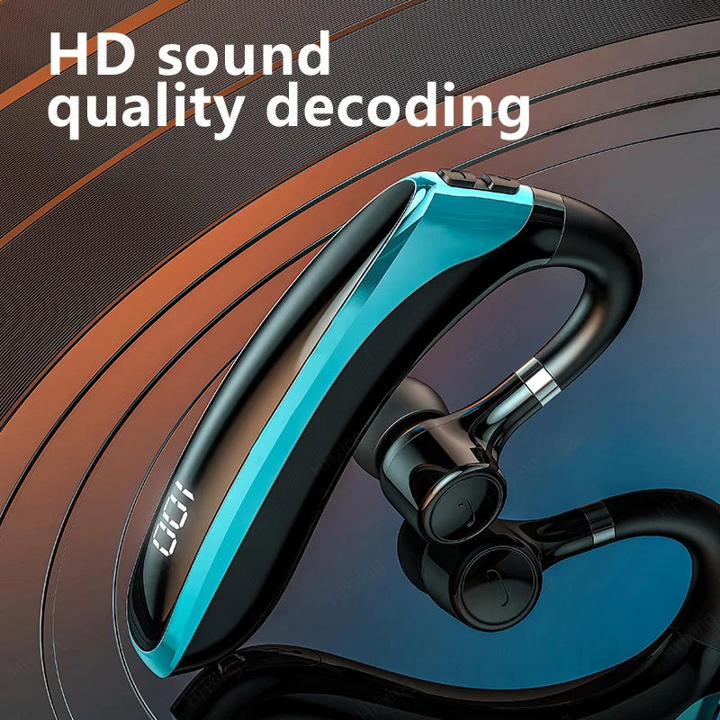 Wireless Bluetooth Headphones With Microphon Earphone ENC Noise Cancelling Handsfree Talking Headset Busines Auriculares Driving Merch Eternally