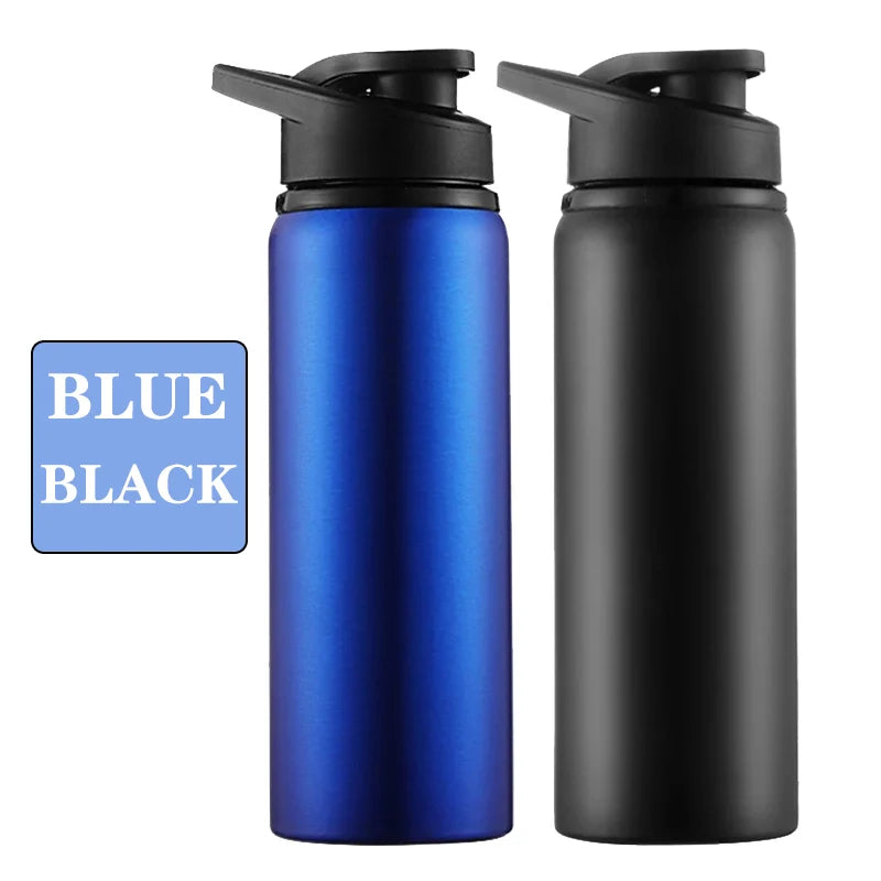Metal Portable Water Bottle Leakproof Reusable Outdoor Sports Cup for Cycling Hiking Gym Halloween Gift Christmas Gift Travel Merch Eternally
