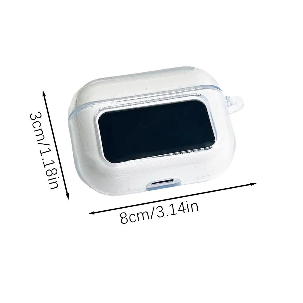 Transparent Silicone Cover For A9PRO Headphones Protective Case Anti-fall Shockproof Dustproof Wireless Earphones Shell Case Merch Eternally
