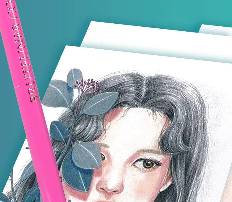 48/72/120/160/180 Colors Pencils Set Watercolor Pencils Professional Oil Wood Soft Pencil For School Drawing Sketch Art Supplies Merch Eternally