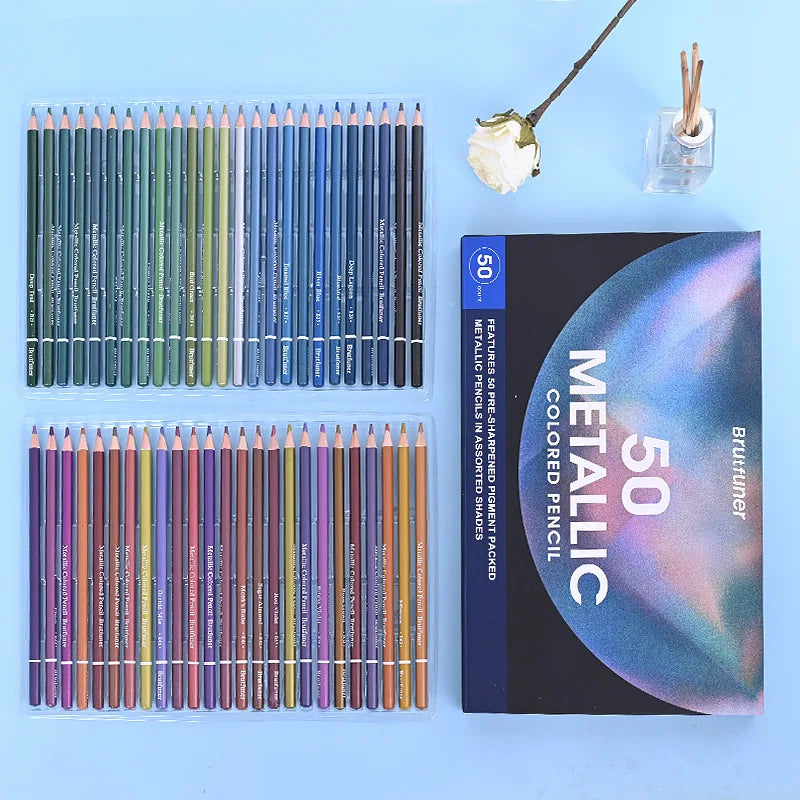 48/72/120/160/180 Colors Pencils Set Watercolor Pencils Professional Oil Wood Soft Pencil For School Drawing Sketch Art Supplies Merch Eternally