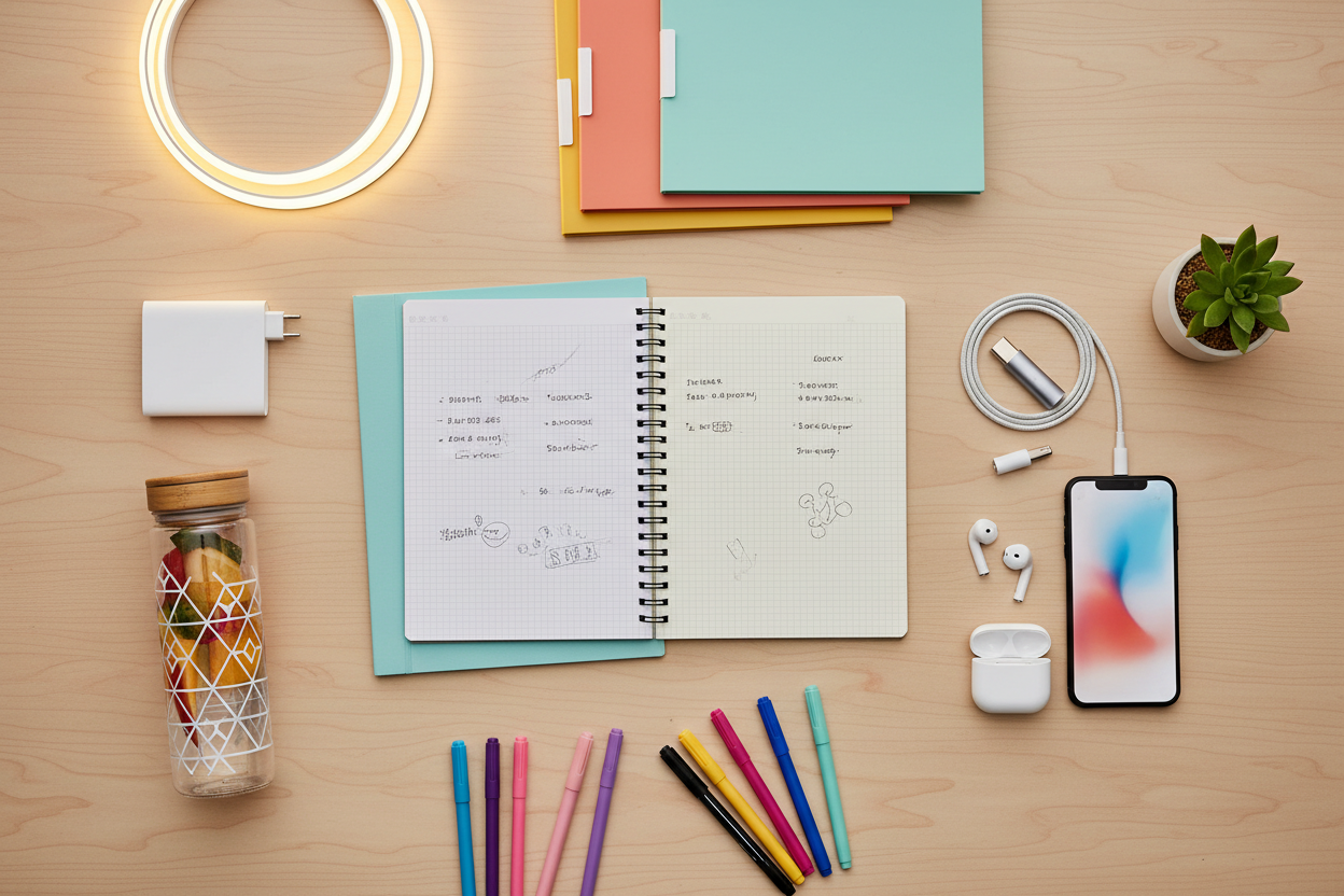 Merch Eternally Lifestyle Flat Lay